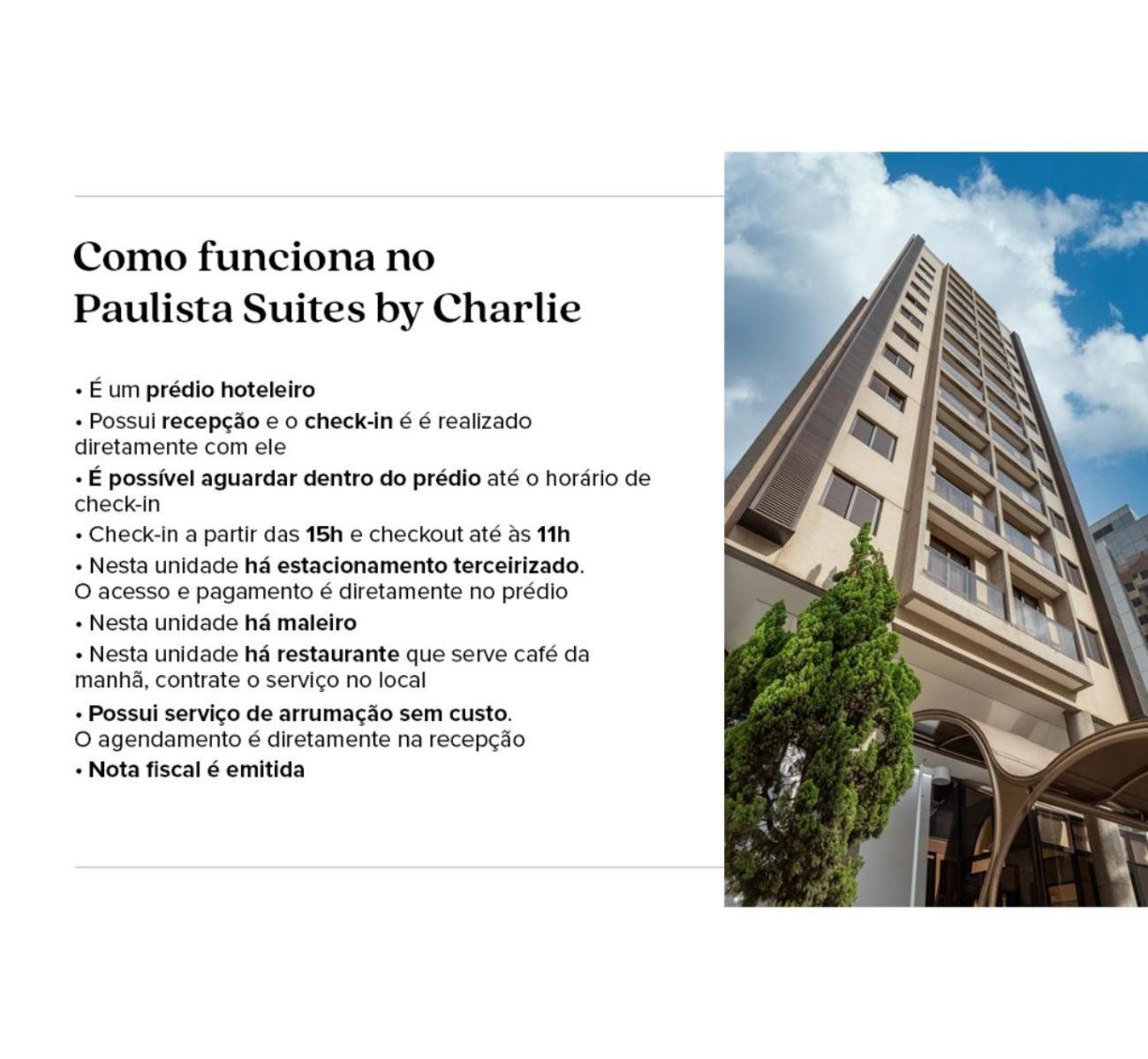 Paulista Suites By Charlie São Paulo Eksteriør bilde